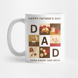 Dada Daddy Dad Bruh nember one Mug